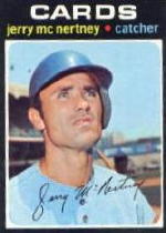 1971 Topps Baseball Cards      286     Jerry McNertney